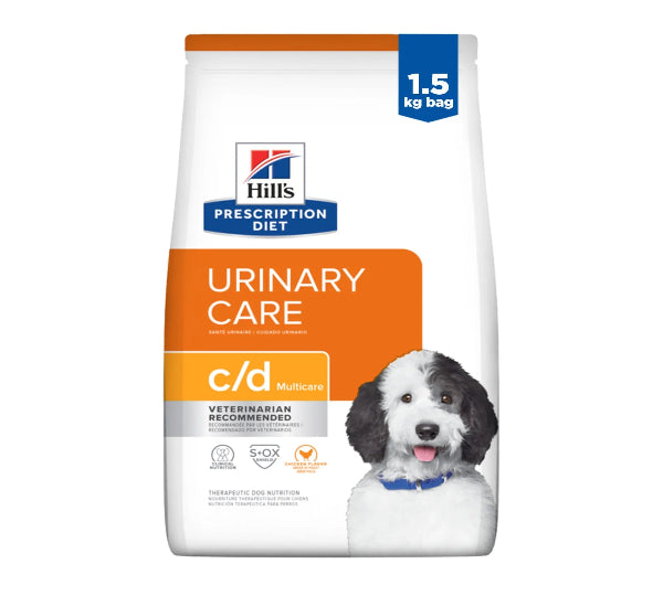 Hill’s Prescription Diet c/d Multicaredog food with chicken 4 kg 12 kg