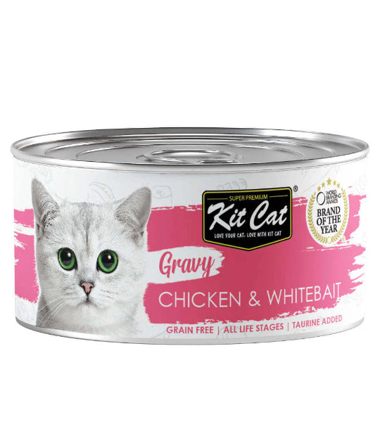 Kit Cat Gravy Canned Food 70g