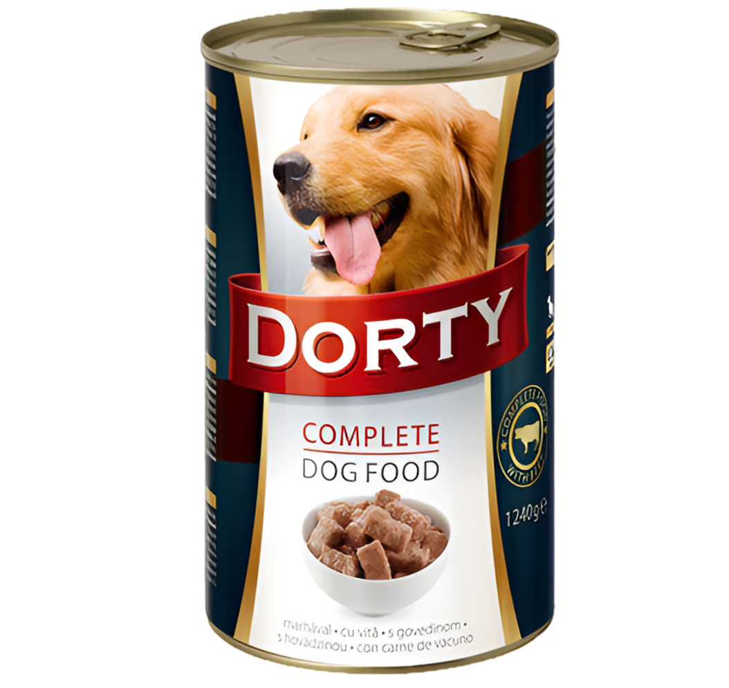 Dorty Dog Food with Beef