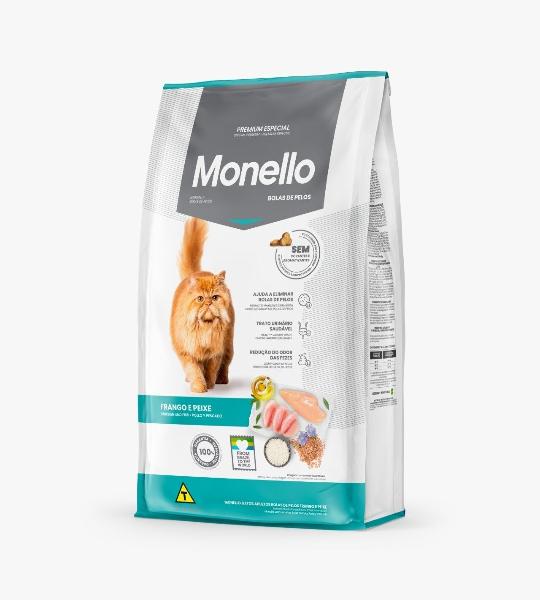 Monello Cat Hairball Chicken & Fish 1KG