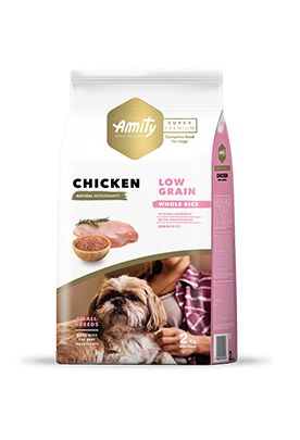 Amity Super Premium Low Grain Chicken Small Breeds 2KG/7KG