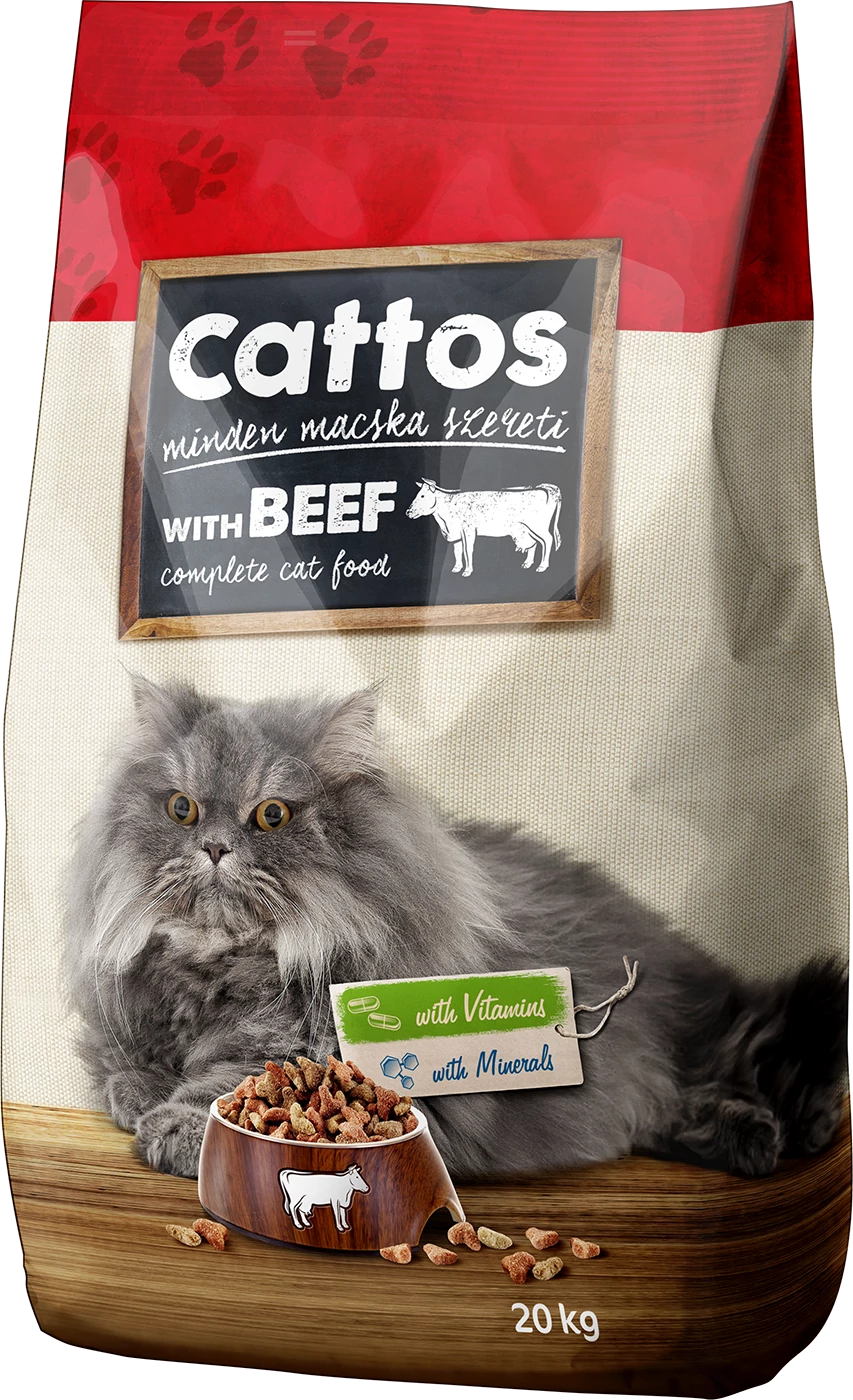 Unio Cattos Beef Cat 20KG