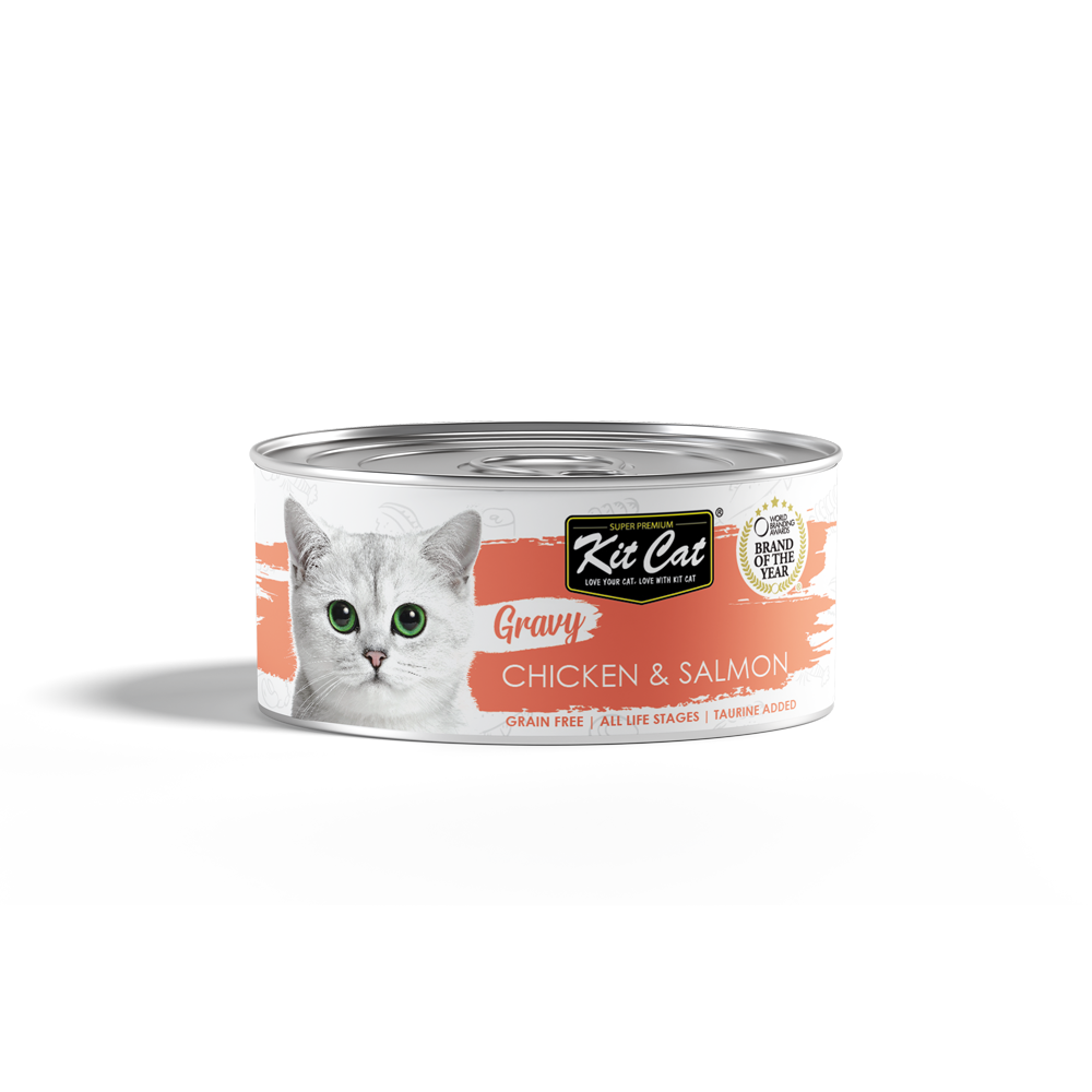Kit Cat Gravy Canned Food 70g