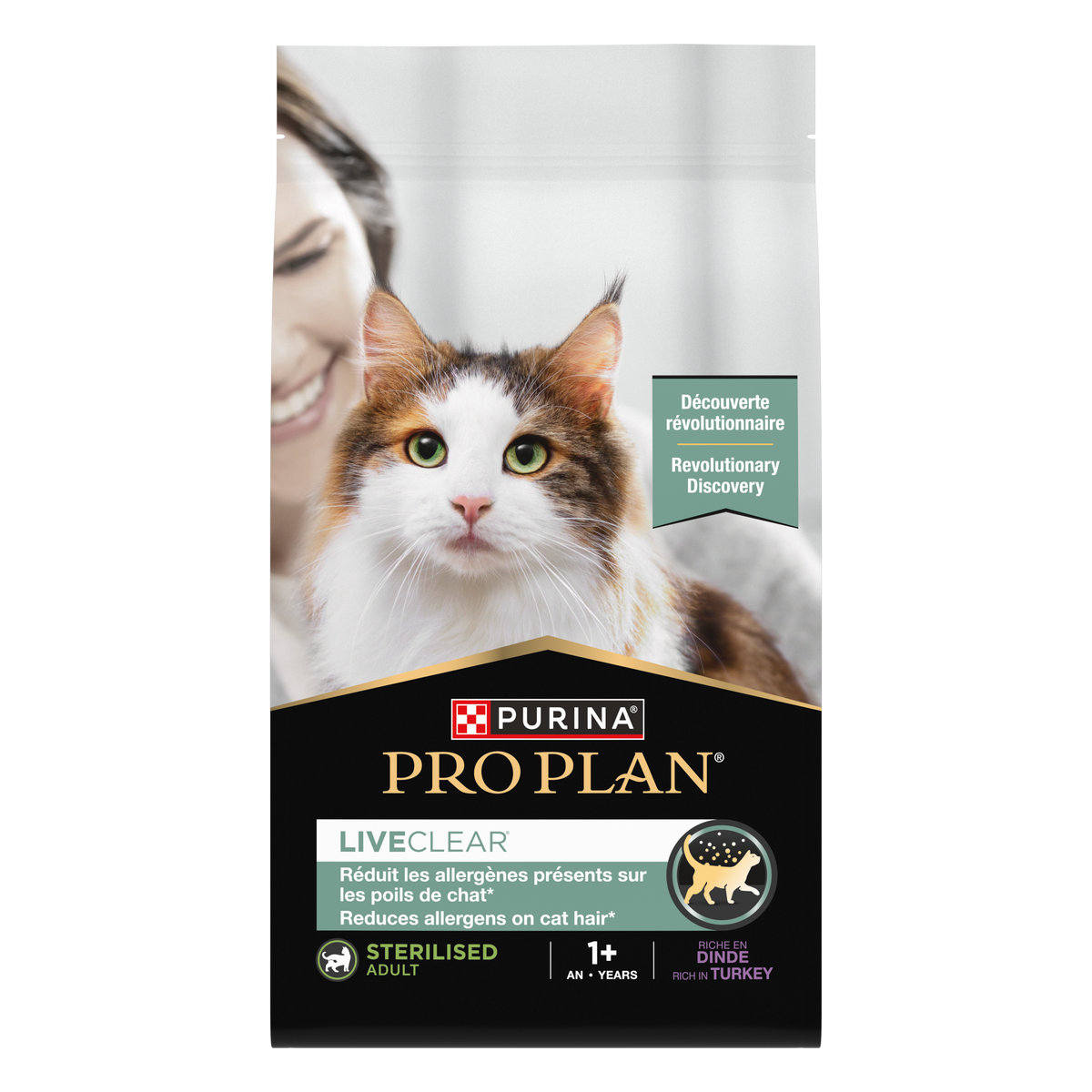 Pro Plan LiveClear Adult Sterilized Turkey 1.4kg