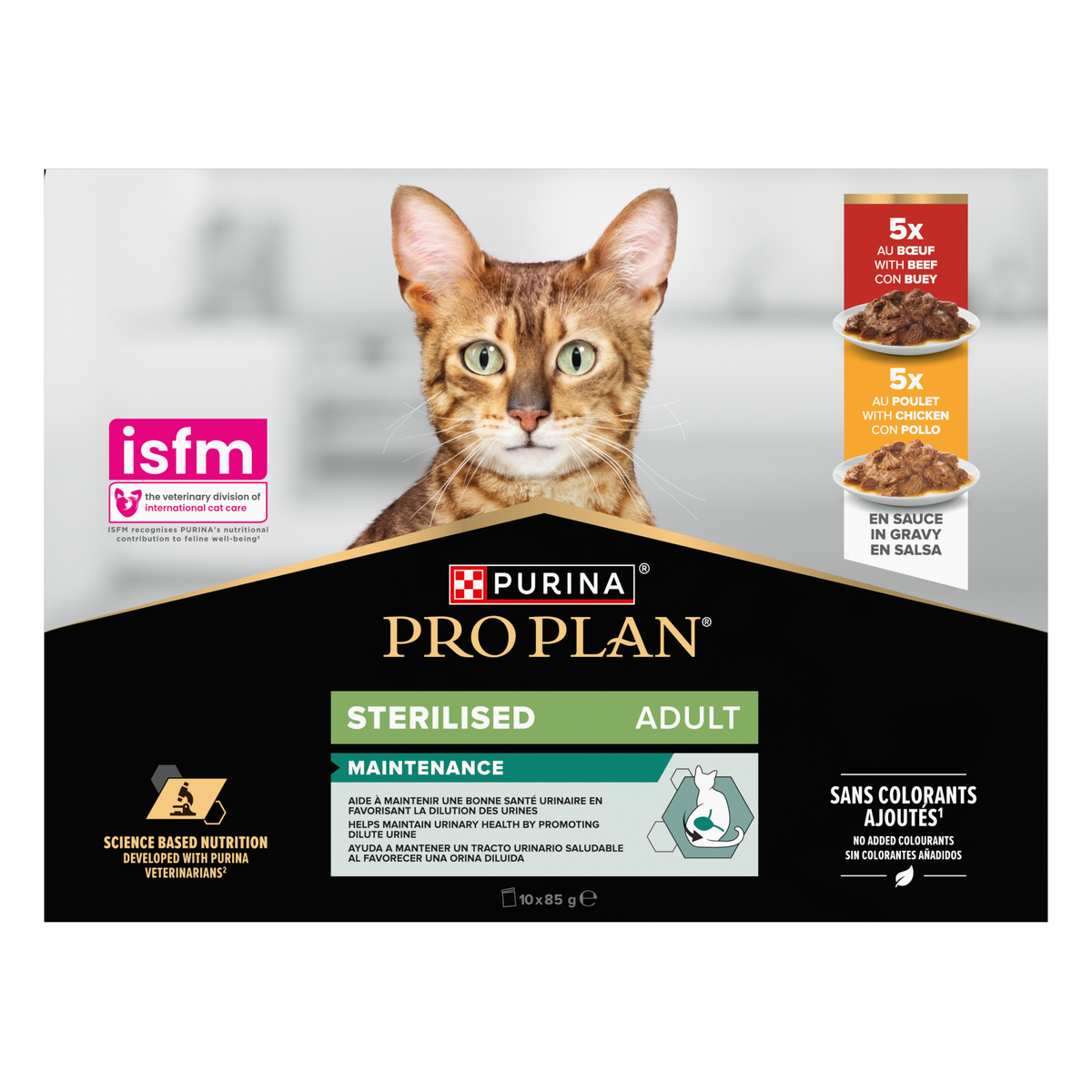 Pro Plan Sterilised Gig MV Beef & Chicken 4x10 x 85g