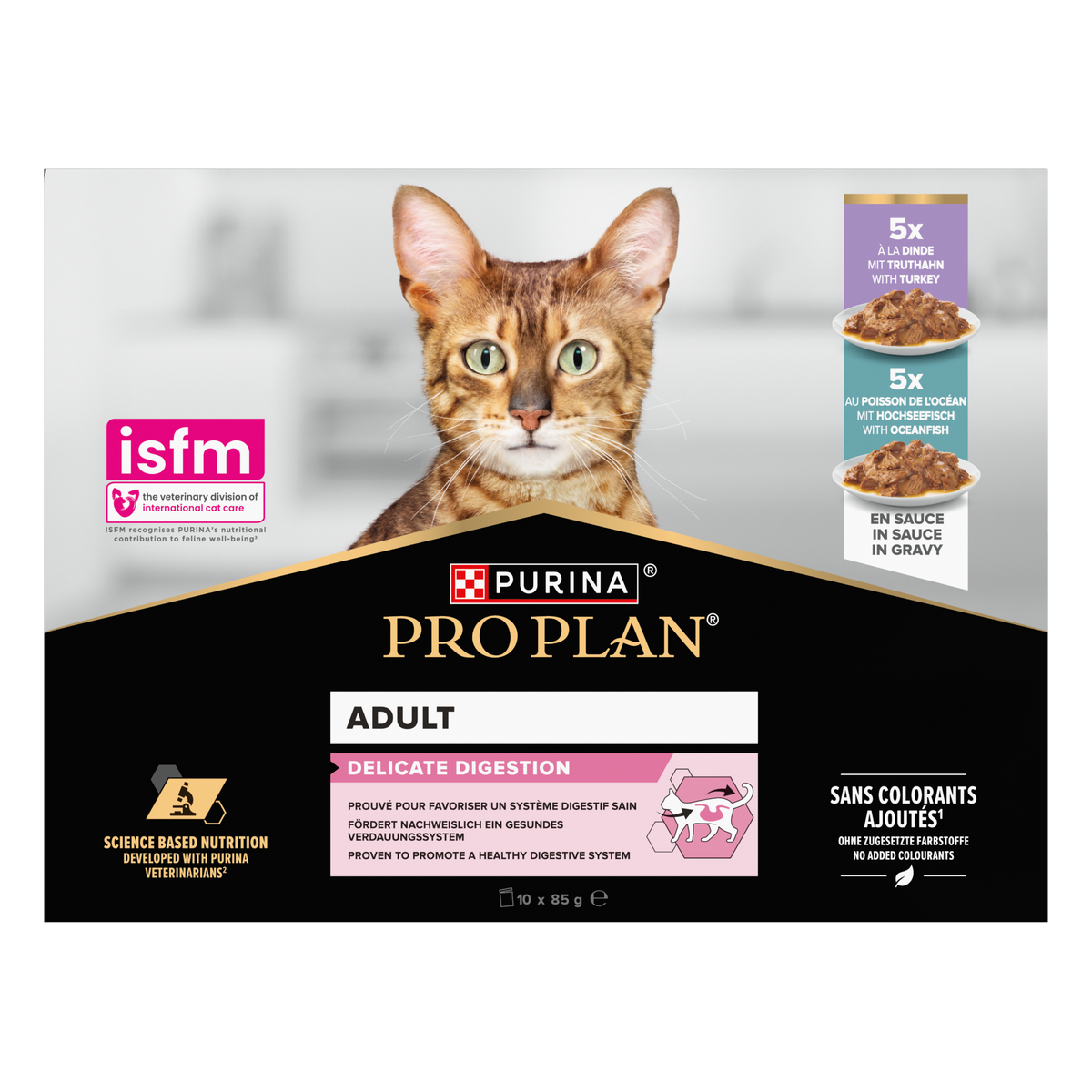 Pro Plan Delicate Gig MVO Turkey & Fish 4x10 x 85g