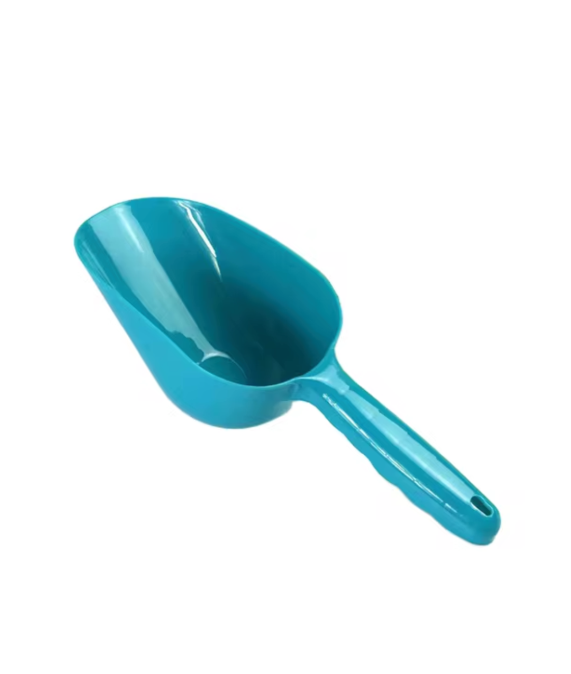 Plastic dustpan for pet food