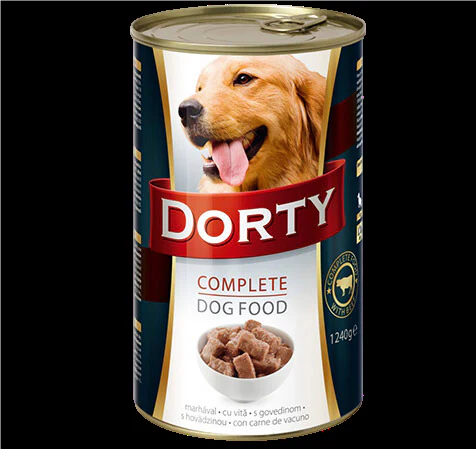 Dorty Dog Food with Beef