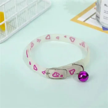 Luminous Cat Necklace Glowing Small Dog Cat Collar