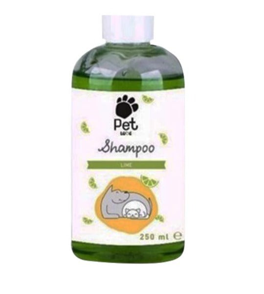 TeknoVet Pet Shampoo With Silver Ions For Cats & Dogs - Lime - 250ML