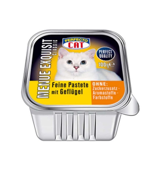 Perfecto Cat Fine Pate With Poultry Shell 100G