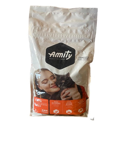 Amity Economy Adult Cat Beef 2Kg