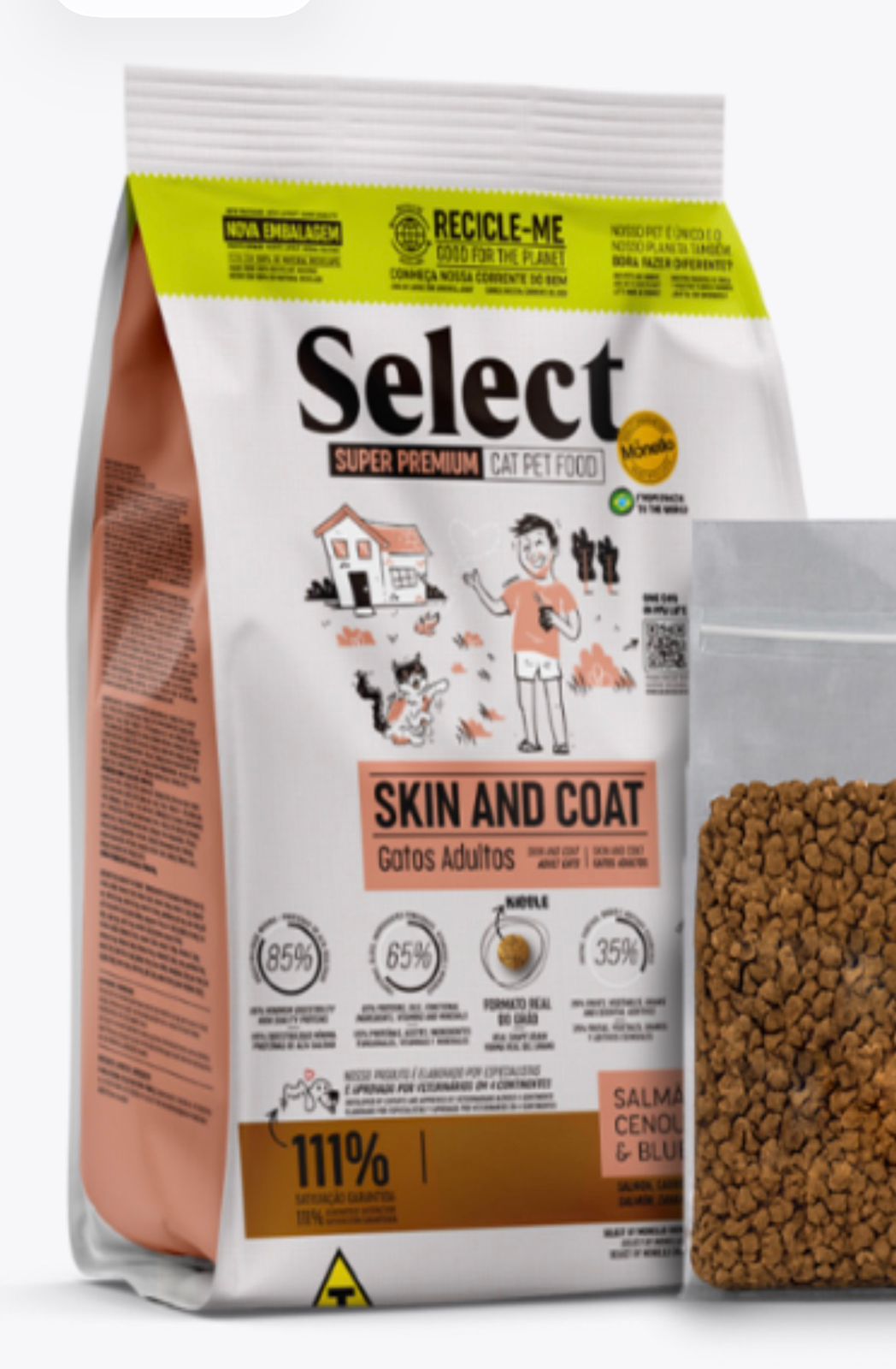 Select Cat Skin & Coat Salmon, Carrot & Blueberry (700g)