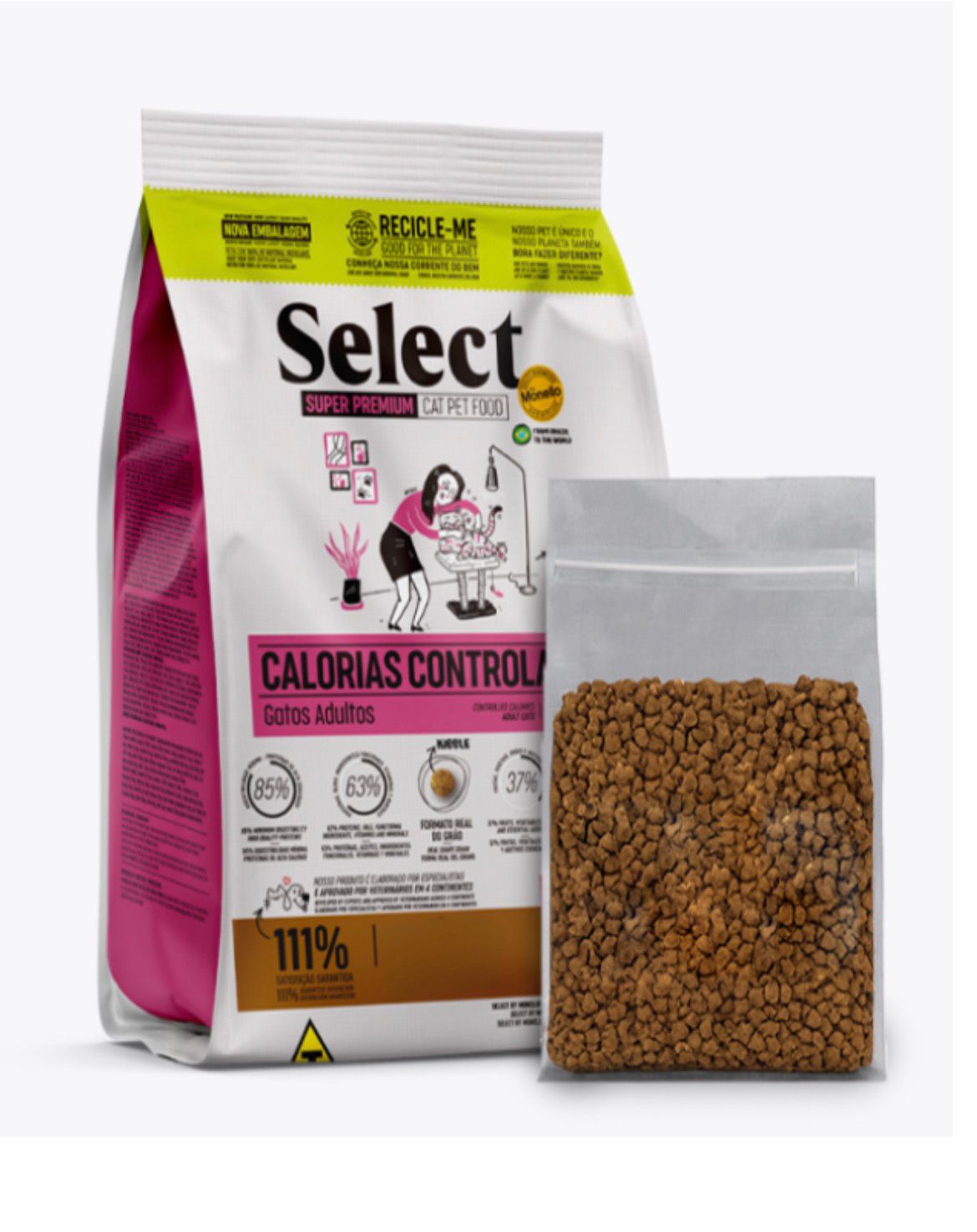 Select Cat Controlled Calories Salmon, Pea & Apple (700g)