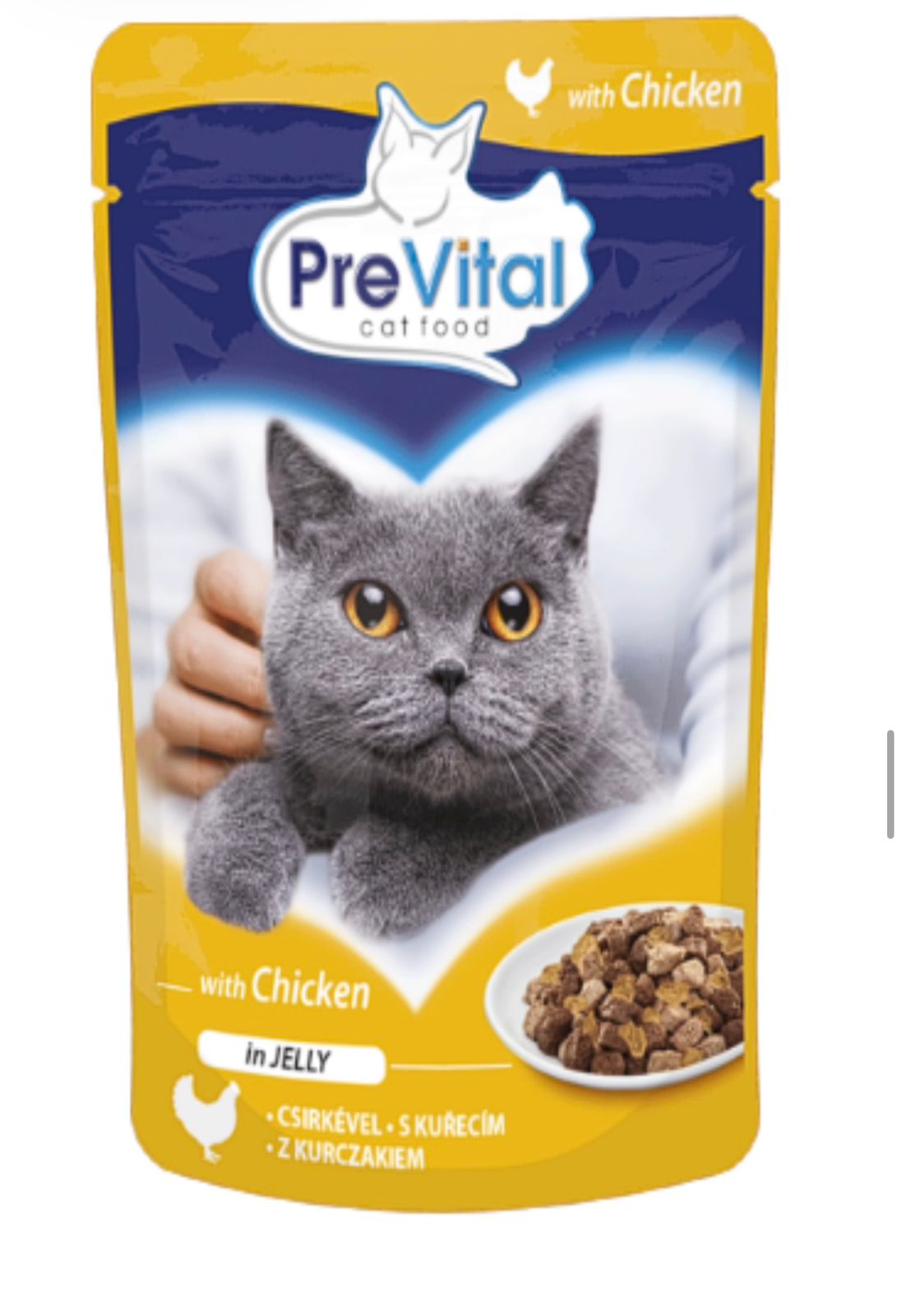 Prevital Cat Pouch Chicken In Gravy (100g)