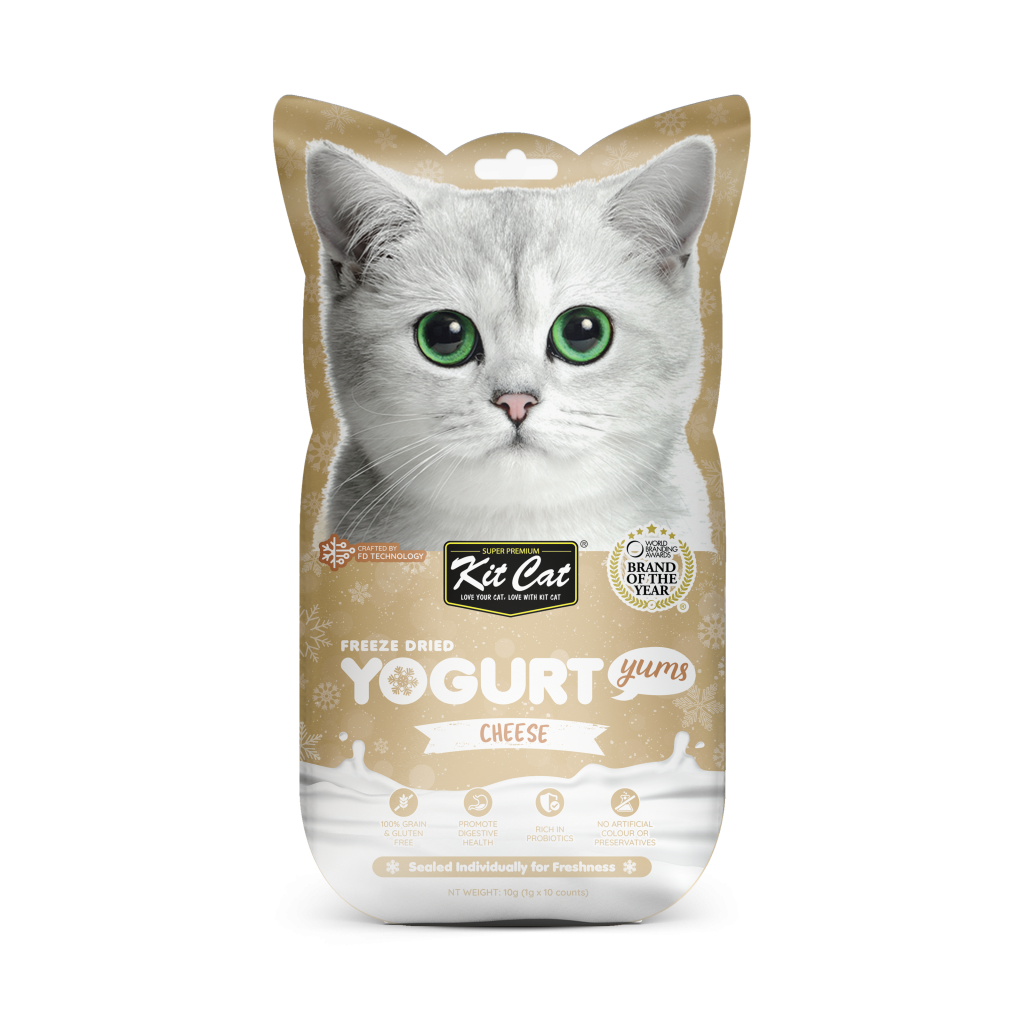 Kit Cat FD Yogurt Yums 10x1g