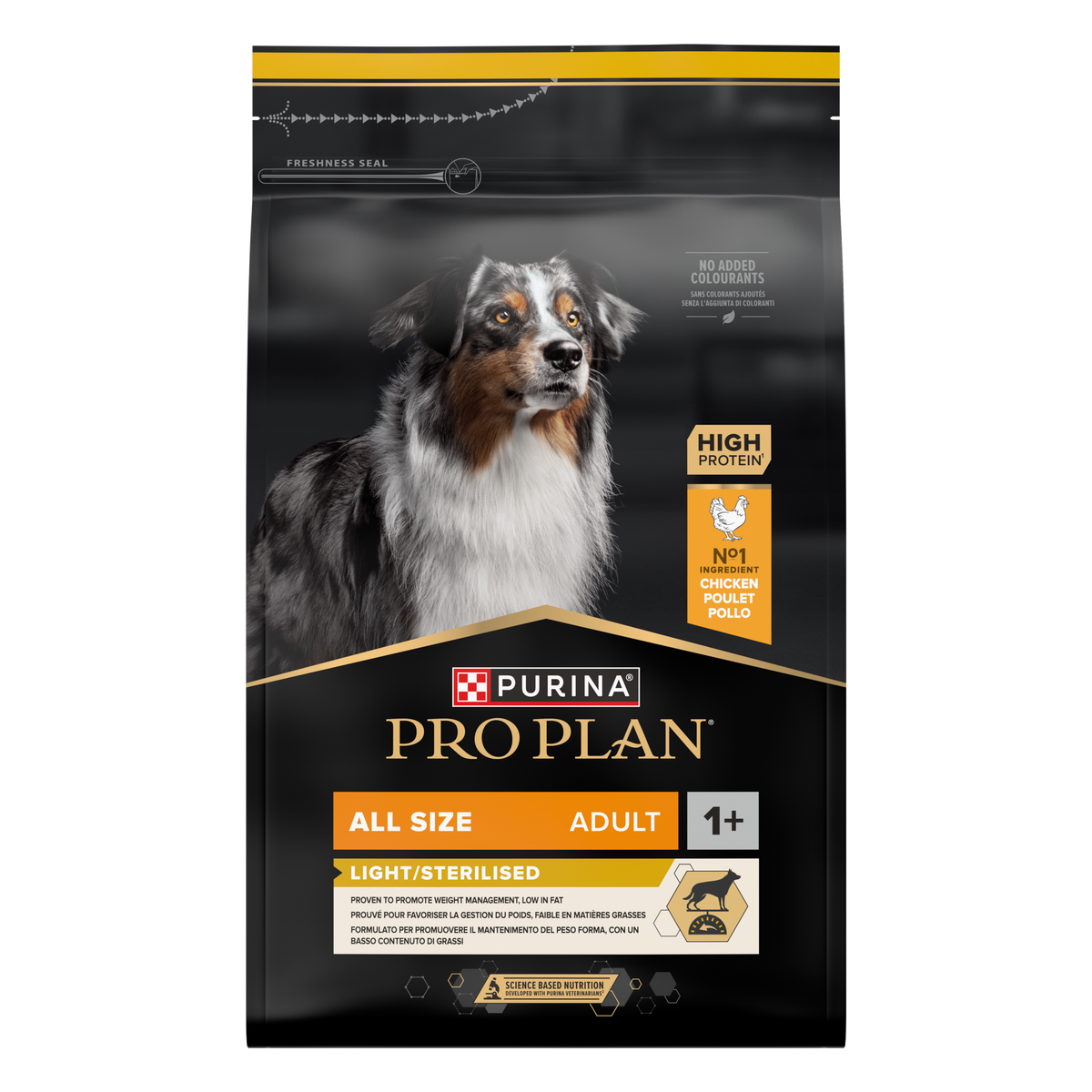 Pro Plan Dog Adult Light Sterilized All Sizes Chicken 3KG/7KG