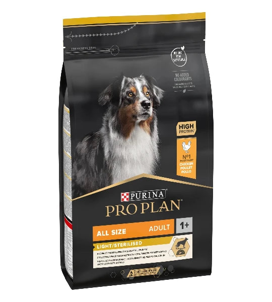 Pro Plan Dog Adult Light Sterilized All Sizes Chicken 3KG