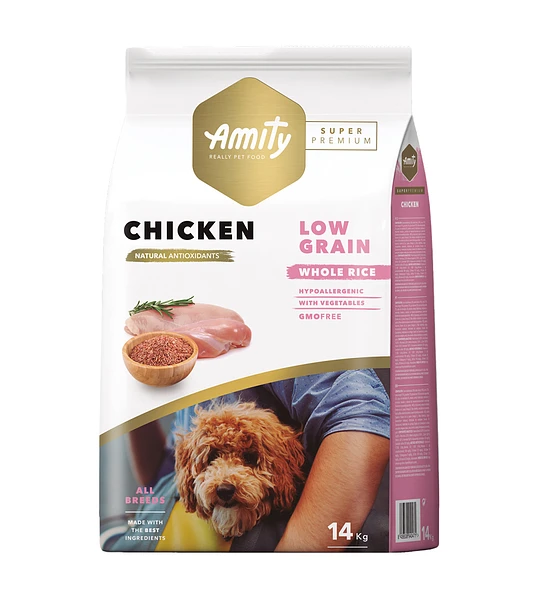 Amity Super Premium Adult Chicken 4/14 KG