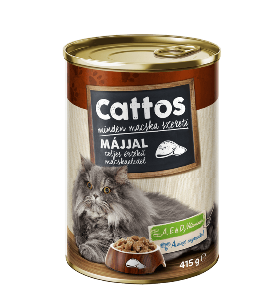 Fincsi Cattos Liver 415 g.