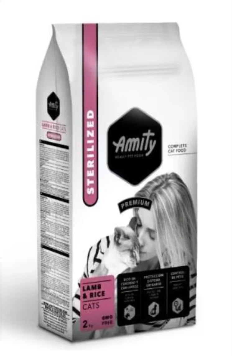 Amity Premium Adult Cat Lamb & Rice Sterilized 2KG/10KG