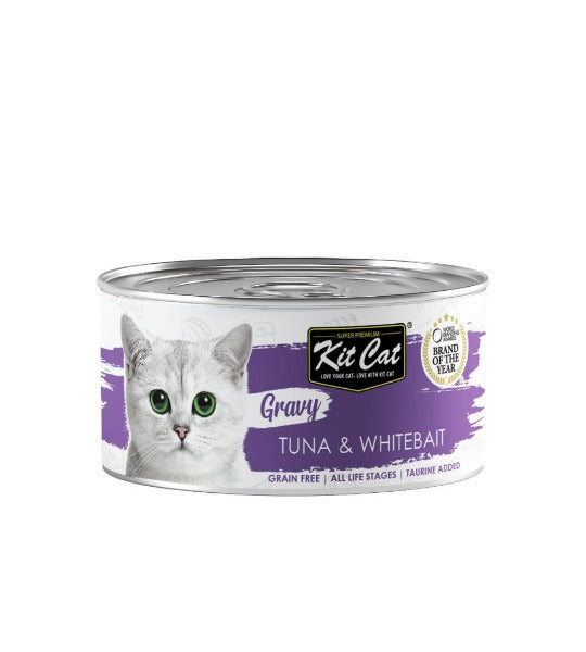 Kit Cat Gravy Canned Food 70g