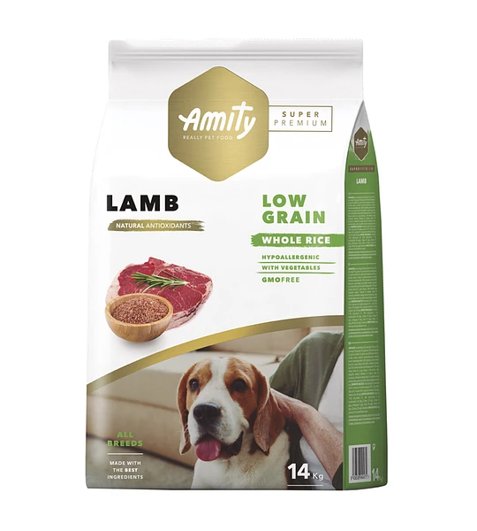 Amity Super Premium Adult Lamb 4KG/14KG