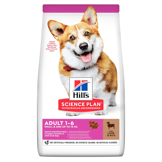 Hill's Science Plan Small and Mini Adult Dog Lamb and Rice 1.5 kg