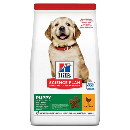 Hill's Science Plan Large breed Puppy Chicken 2.5Kg/ 14.5 Kg