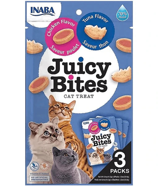 Inaba - Juicy Bites Cat Treats 34g